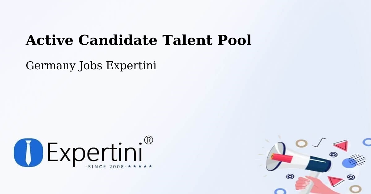 Active Candidate Talent Pool – Wattenheim - Germany Jobs Expertini