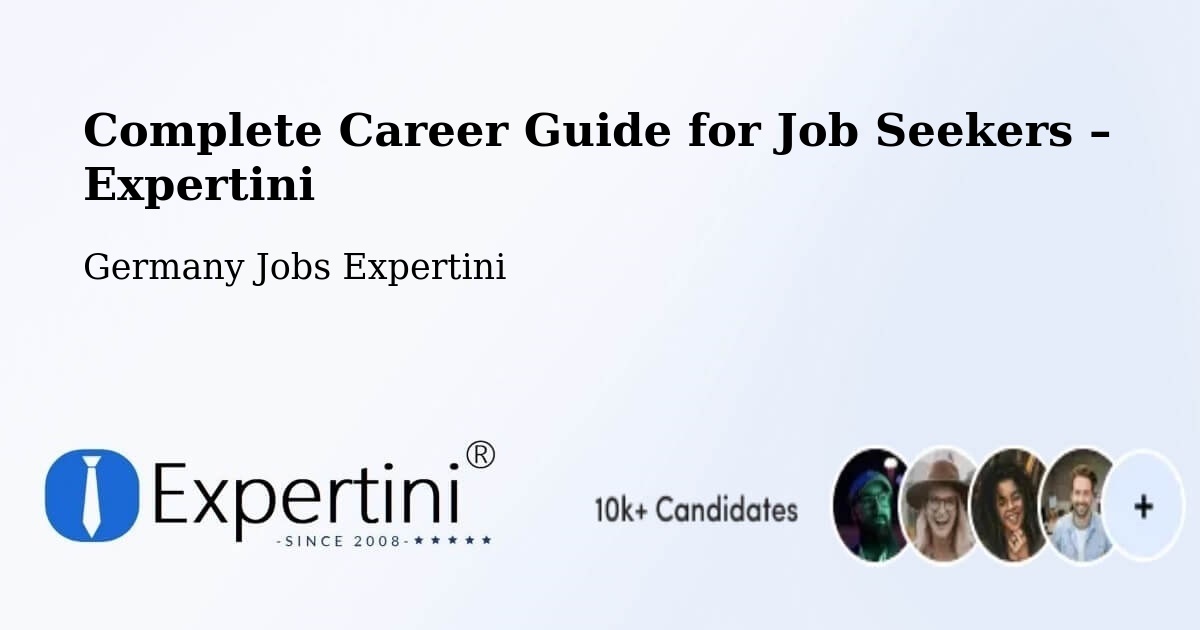 Career Guide for Job Seekers – Wattenheim - Wattenheim, Germany Jobs Expertini