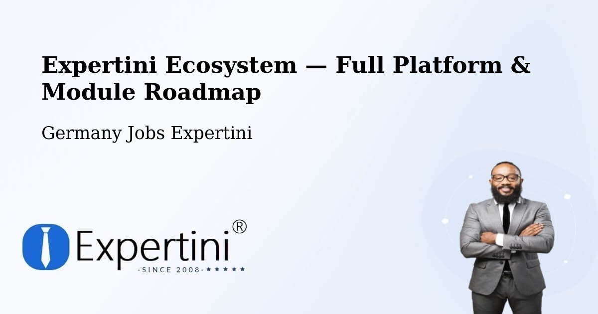 Expertini Ecosystem — Full Platform & Module Roadmap – Wattenheim