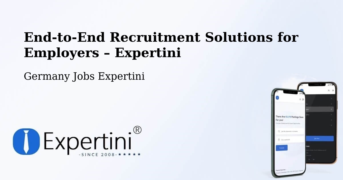 Recruitment Solutions for Employers – Wattenheim - Wattenheim, Germany Jobs Expertini