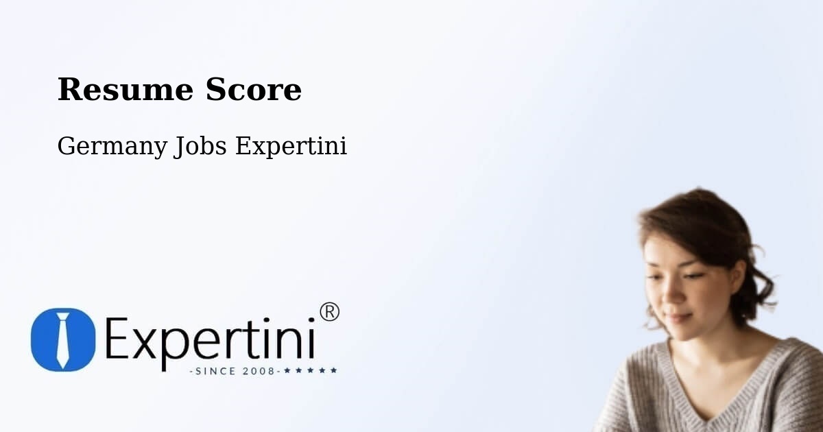 Resume Score & Job Description Match Tool – Wattenheim - Germany Jobs Expertini